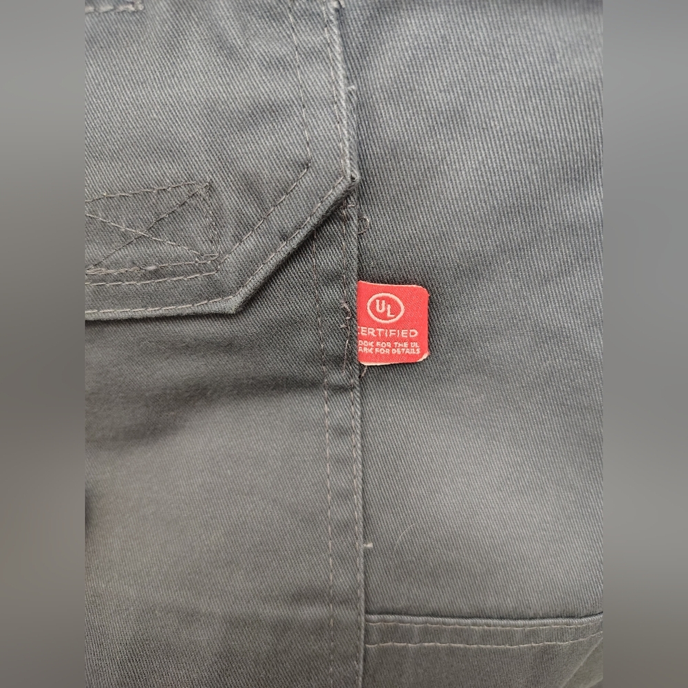 Bocomal FR Cargo Work Pants 34x30 NFPA 2112 CAT 2 Flame Resistant Cotton - Picture 8 of 14